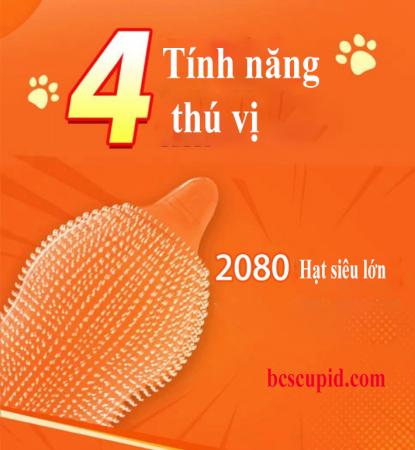 Bao Cao Su Gai Lớn Lưỡi Mèo Mềm