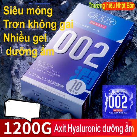 Bao Cao Su Jiyu Siêu Mỏng Trơn Nhiều Gel