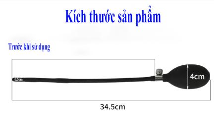 Bơm Hơi Silicon Bong Bóng Đôi