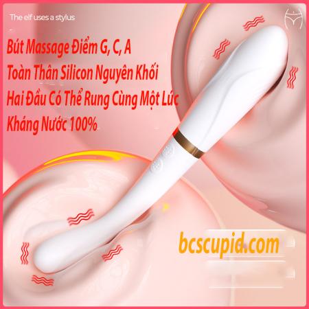 Bút Massage Rung Hai Đầu Elves