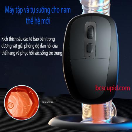 Chuột Tập Thể Dục Thủ Dâm Điều Khiển App Rung Mạnh Sưởi Ấm