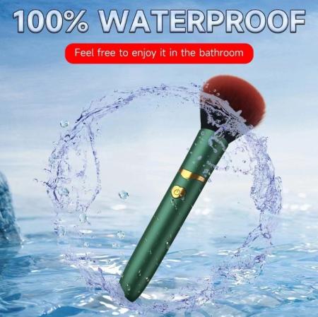 Cọ Silicon 10 Chế Độ Rung Sạc Pin