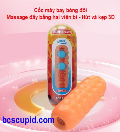 Cốc Massage Bóng Đôi Mềm Mại