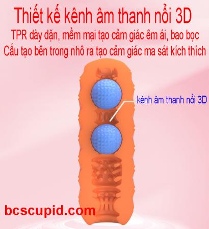 Cốc Massage Bóng Đôi Mềm Mại