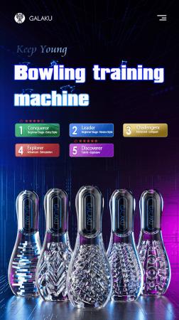 Cốc Rung Galaku Bowling Ball 10 Chế Độ Rung - Pin Sạc