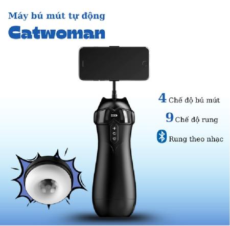 Cốc Tự Động Cat Women Hít Tường Kết Nối Điện Thoại