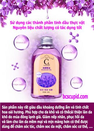Dầu Massage Lavender CokeLife