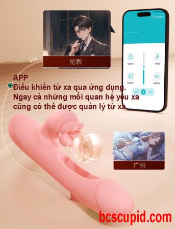 Dương Vật Đa Năng Galaku Rung Liếm Kèm Lưỡi Lắc Lư APP