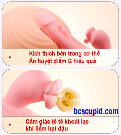 Dương Vật Đa Năng Galaku Rung Liếm Kèm Lưỡi Lắc Lư APP