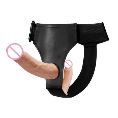 Dương Vật Dây Đeo 2 Đầu Dành Cho Nữ - Size Trung