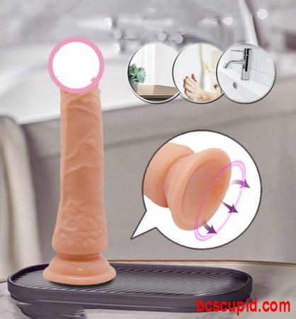 Dương Vật 2 Da Mềm Mịn Có Thể Uốn Cong 