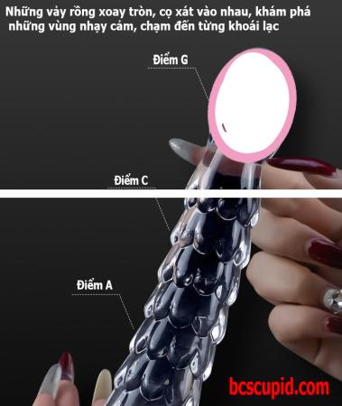 Dương Vật Hít Tường Vảy Rồng Size Nhỏ