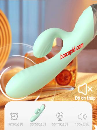 Dương Vật Silicon Rung Bơm Hơi Tự Động