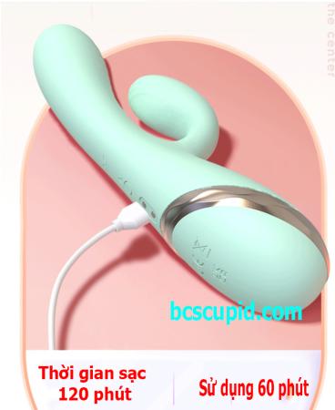 Dương Vật Silicon Rung Bơm Hơi Tự Động