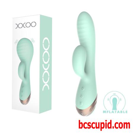 Dương Vật Silicon Rung Bơm Hơi Tự Động