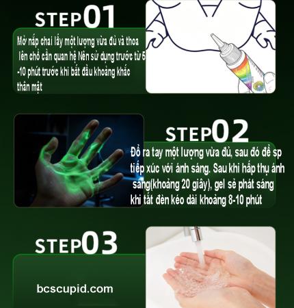 Gel Bôi Trơn Phát Sáng Trong Đêm Cokelife