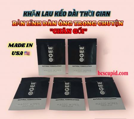 Hộp 5 Khăn Lau Gee Chống Xuất Tinh Sớm 