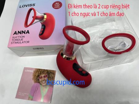 Máy Hút Rung Liếm Anna Loviss