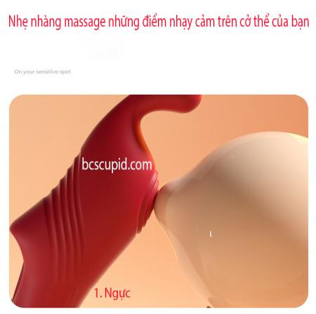 Máy Massage Đeo Ngón Tay Rung 2 Điểm