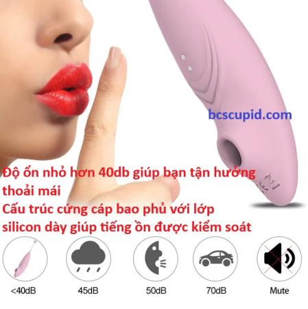 Máy Massage Hút và Rung Âm Vật 