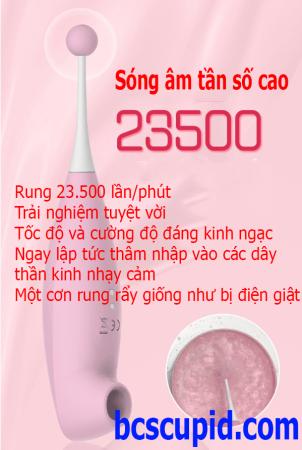 Máy Massage Hút và Rung Âm Vật 