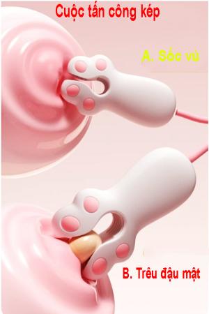 Máy Massage Ngực Kẹp Ti Roselex Pudding