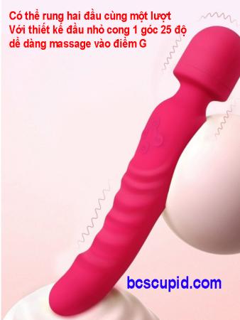 Máy Massage Rung 2 Đầu Có Sưởi Ấm