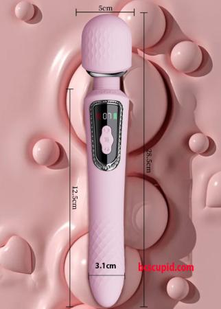 Máy Massage Rung Đôi Sưởi Ấm Màng Hình LCD