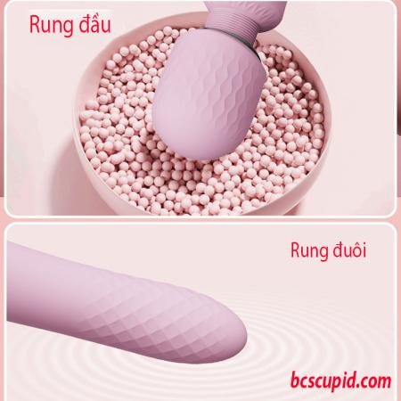 Máy Massage Rung Đôi Sưởi Ấm Màng Hình LCD