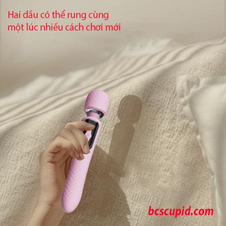 Máy Massage Rung Đôi Sưởi Ấm Màng Hình LCD