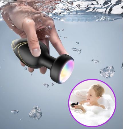 Plug Cắm Hậu Môn Đèn Led Có Remote