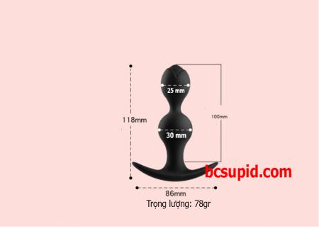 Plug Hoa Hồng Tích Hợp Bi Massage