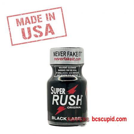 Super Rush Black Label Poppers 10ml by PWD