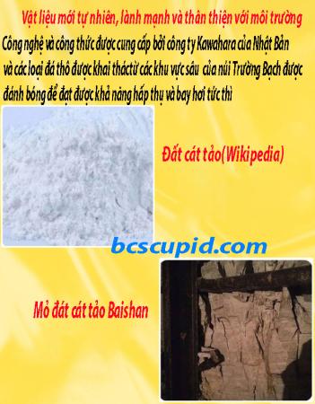 Thanh Hút Ẩm Diatomit