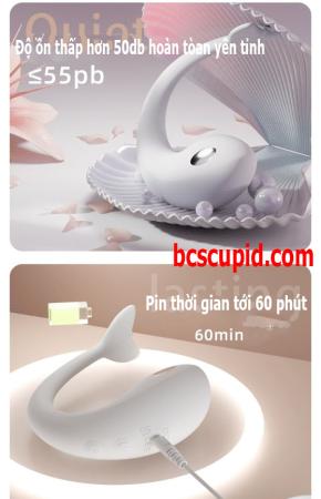 Trứng Rung Cá Heo Sock Điện Điều Khiển App