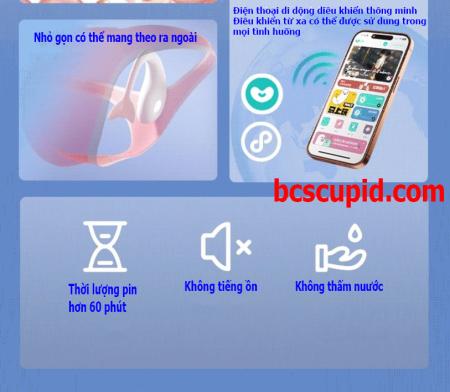 Trứng Rung Cá Heo Sock Điện Điều Khiển App
