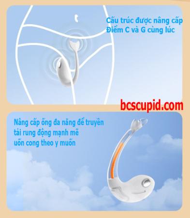 Trứng Rung Cá Heo Sock Điện Điều Khiển App