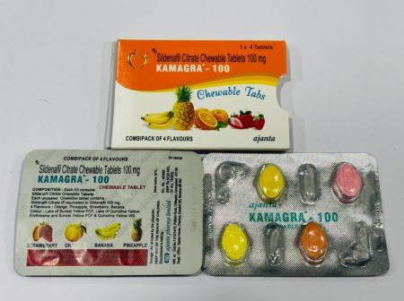 Viên Nhai Kamagra 100mg Vị Trái Cây