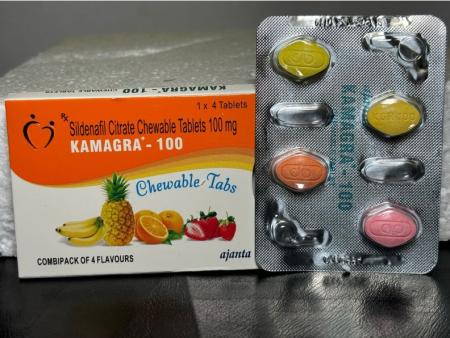 Viên Nhai Kamagra 100mg Vị Trái Cây