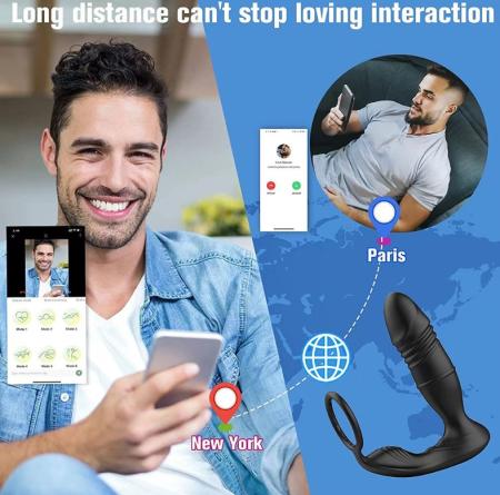 Vòng Đeo Massage Tuyến Tiền Liệt Rung Thục